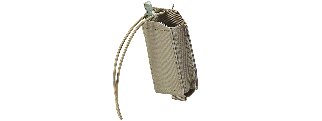 Lightweight Tactical Belt Horizontal Mag Pouch - (Ranger Green)