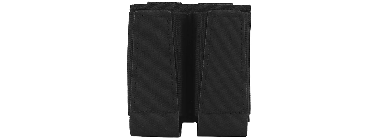 Code 11 Pistol Open Type Double Mag Pouch - (Black)