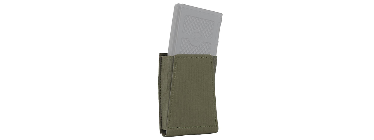 Code 11 Rifle Open Type Single Mag Pouch - (Ranger Green)