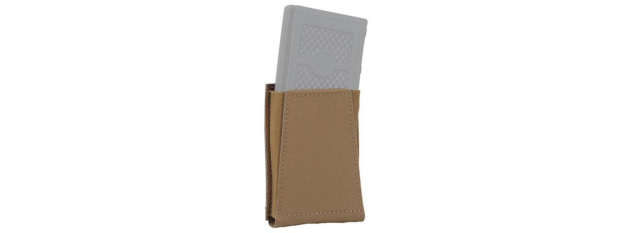 Code 11 Rifle Open Type Single Mag Pouch - (Tan)