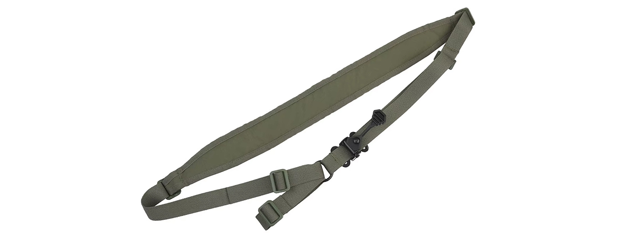 Code 11 Tactical Single Point Shouler Strap Sling - (Ranger Green)