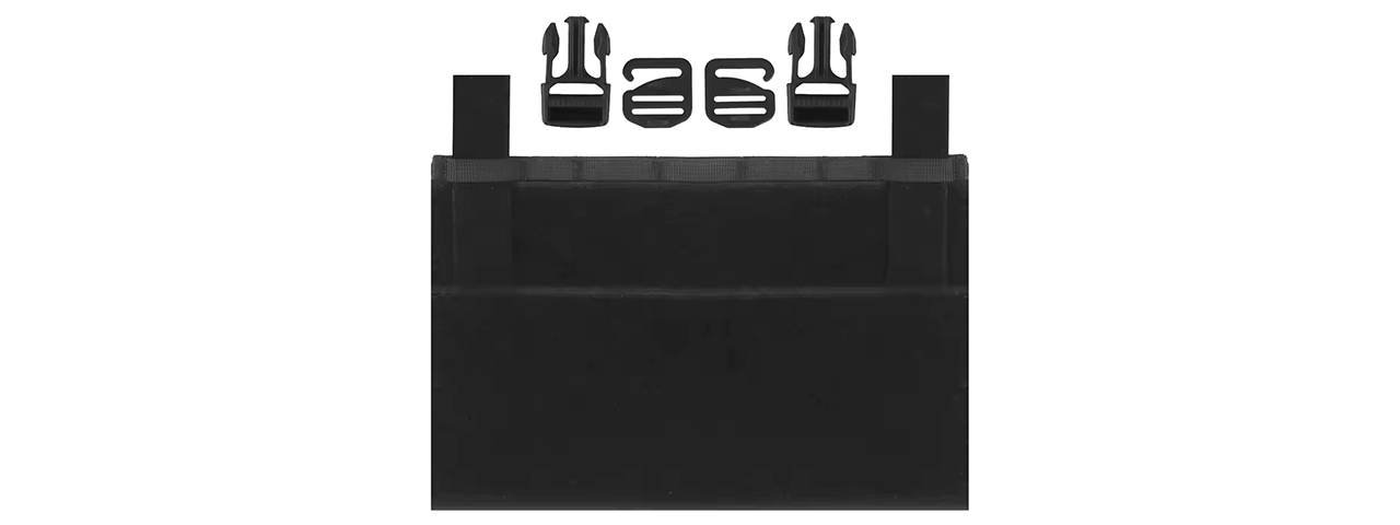 Code 11 Tactical Vest Front Plate Adapter - (Black)