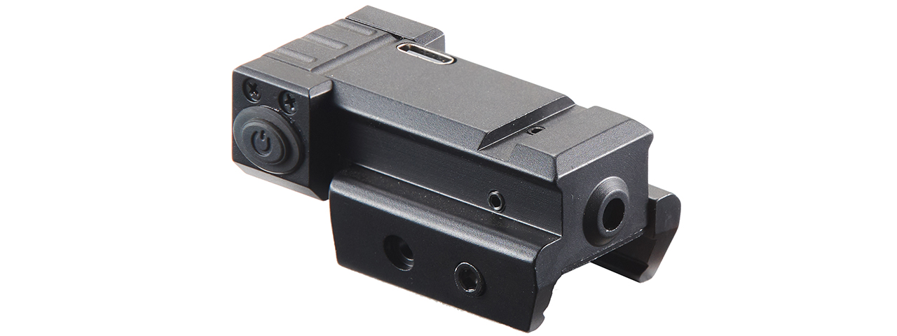 Lancer Tactical Compact Red Laser Sight - (Black)