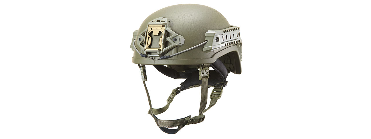 FMA Specialist Ballistic High Cut Helmet - (Ranger Green)