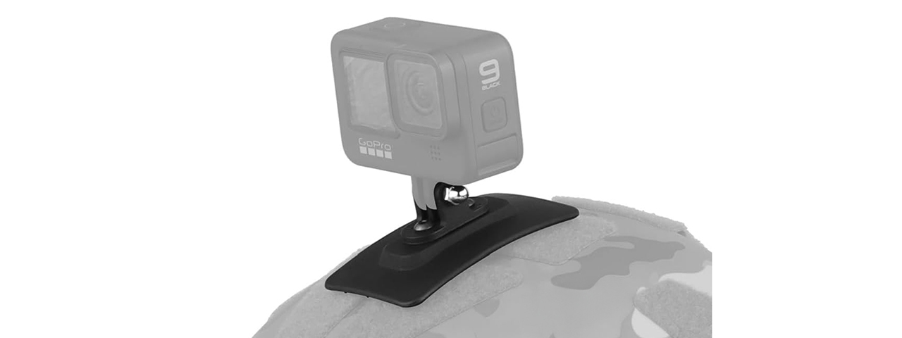 Lancer Tactical M-LOK Attachment Helmet Plate (Black)