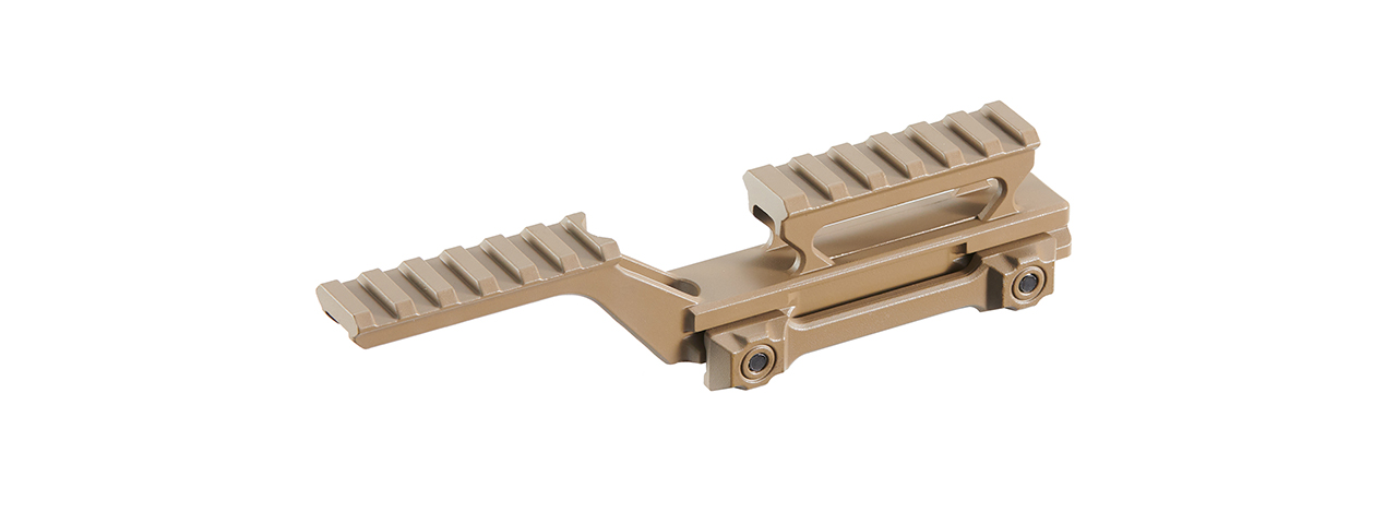 Lancer Tactical Mount Kit Guide Rails - (Tan)