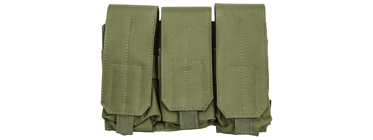 Classic Army Triple M4/M16 Magazine Pouch - (OD Green)