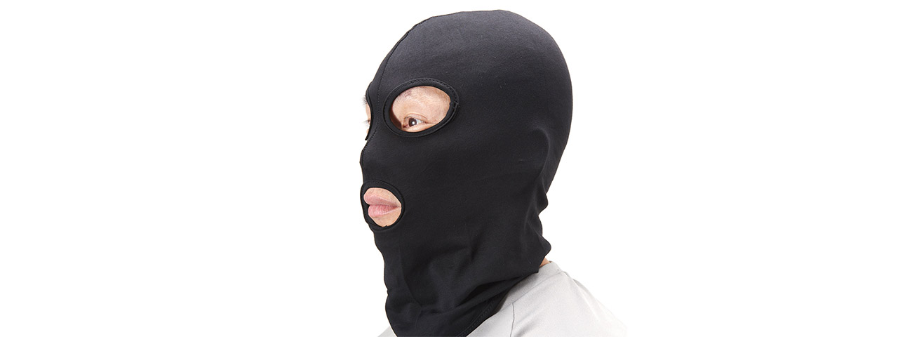 Classic Army 3 Hole Balaclava - (Black)