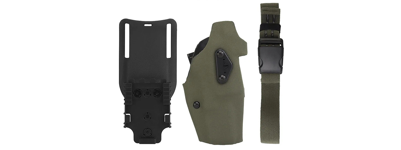 WST G17 Hard Shell Holster (Ranger Green)