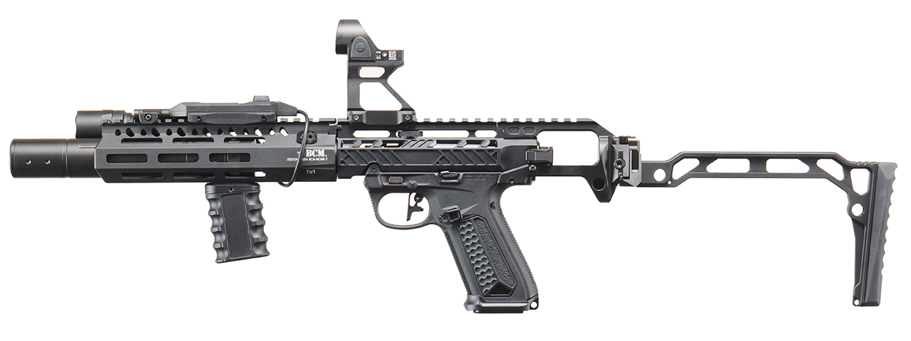 Custom Action Army Stealthy Dagger - AAP-01 Assassin GBB Pistol - (Black)