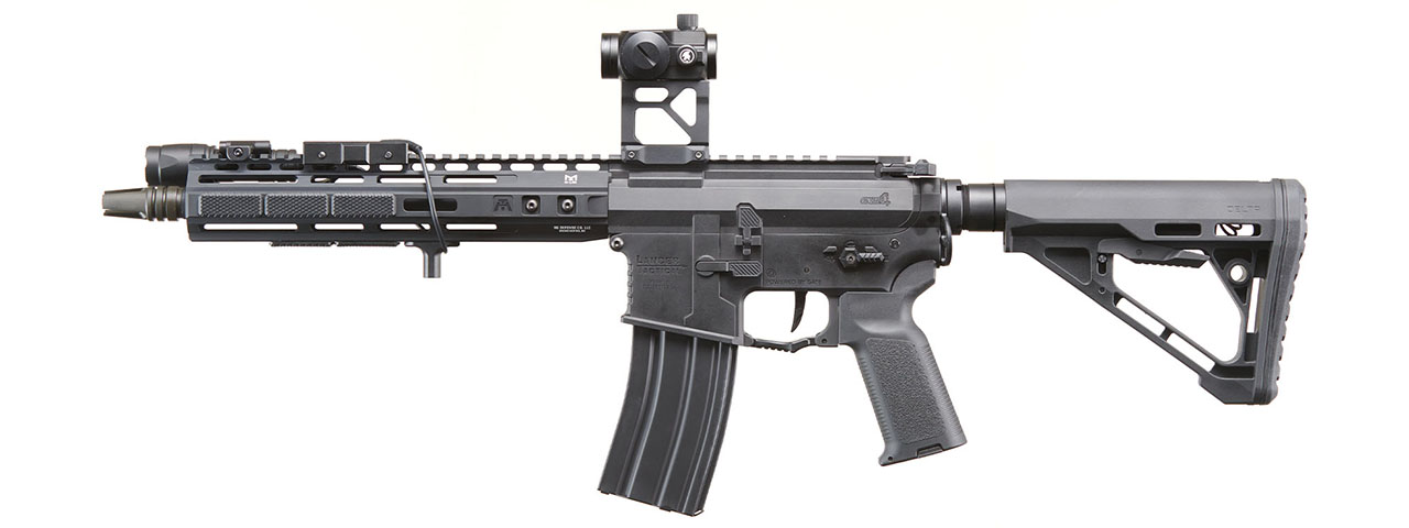 Custom Pulse - Lancer Tactical Gen 4 Predator 10" SBR AEG w/ Aster II Bluetooth ETU