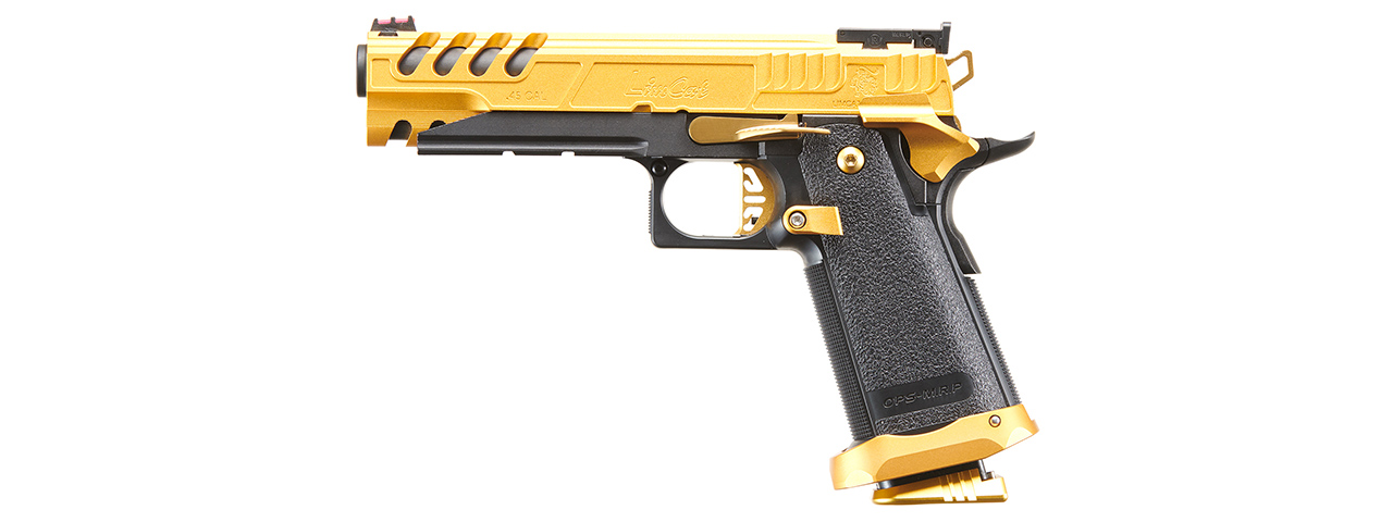 Custom Golden Rival - Tokyo Marui Hi-Capa 5.1 Gold Match Gas Blowback Airsoft Pistol