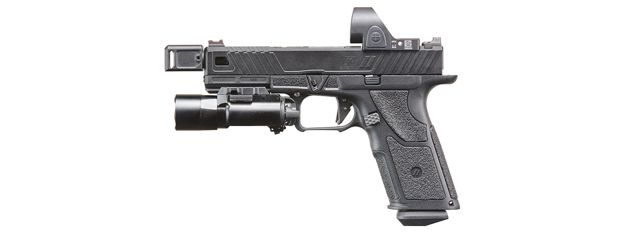 Custom Darken - PTS Syndicate ZEV OZ9 Standard Version GBB Pistol Airsoft