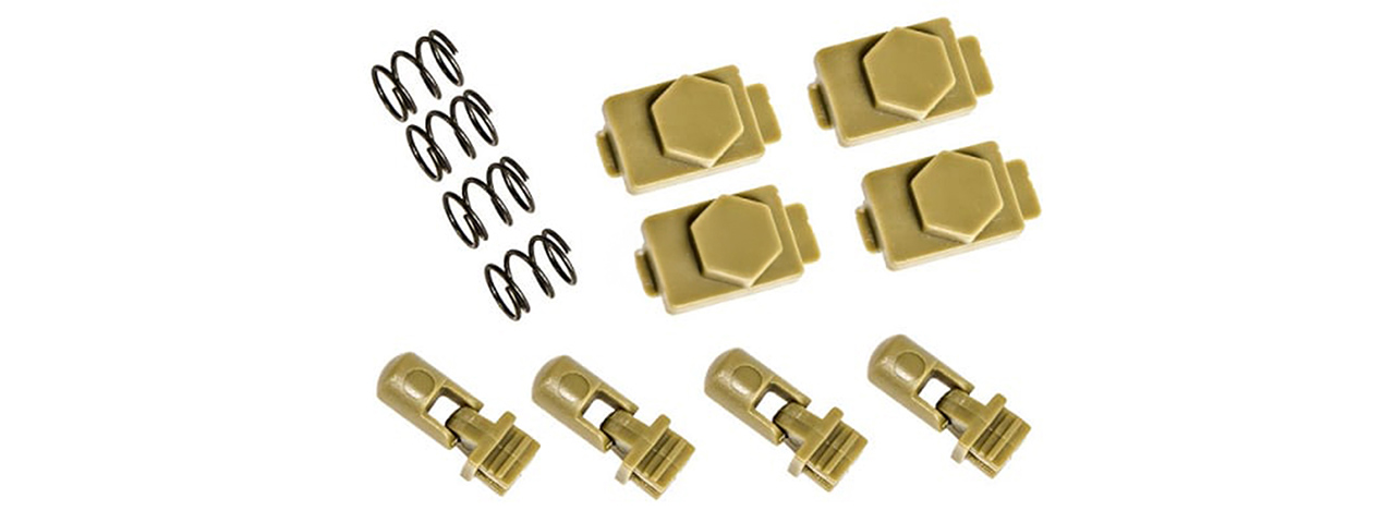 DYTAC Hexmag Airsoft HexID w/ Latchplate & Follower (Flat Dark Earth) DYTAC Hexmag Airsoft HexID w/ Latchplate & Follower (Flat Dark Earth)