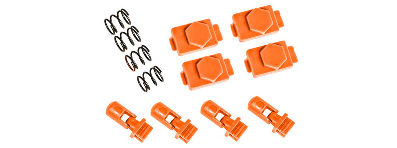 DYTAC Hexmag Airsoft HexID w/ Latchplate & Follower (Orange) DYTAC Hexmag Airsoft HexID w/ Latchplate & Follower (Orange)