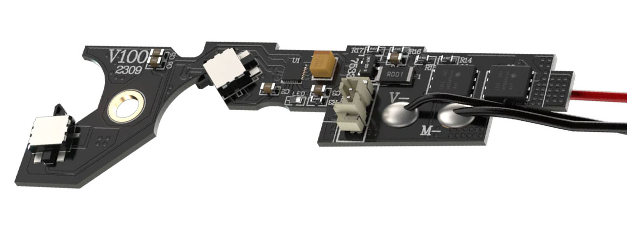 Eshooter Kestrel V3 Basic Programmable Airsoft ETU with AK G36 Selector Support