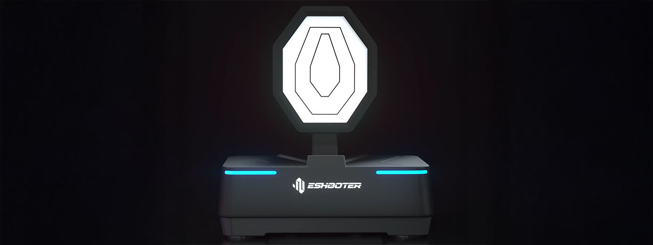Eshooter Sentry V501 Wireless Laser Training Target with RGB Sensor Light and Type-C Rechargeable - (Black)
