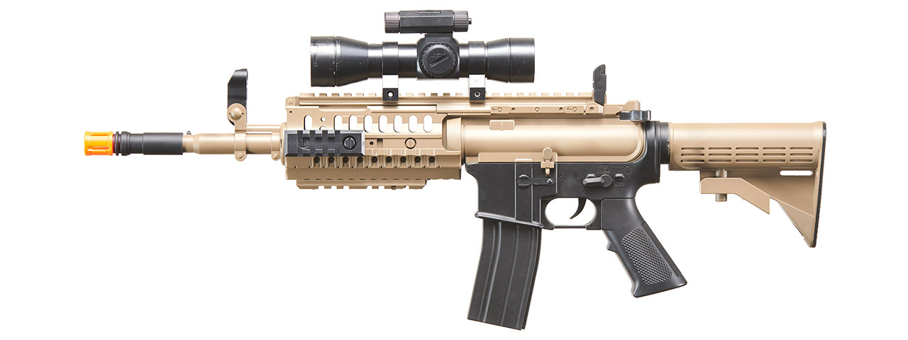 Galaxy G70 AR Interactive Game/Spring Airsoft Rifle (Black/Dark Earth)