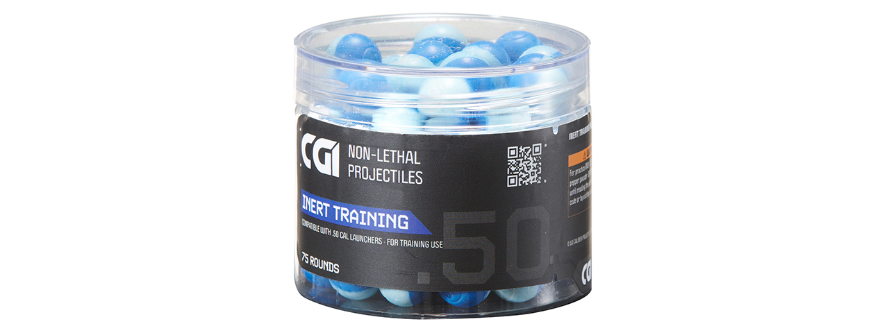 GoldenBall CGI .43 Caliber Non Lethal Training Projectiles - (Blue)