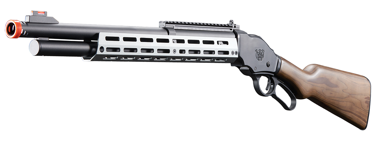 Golden Eagle Alpha Tactical Production A.T.87 Long Barrel Lever Action Gas Shotgun - (Gray)