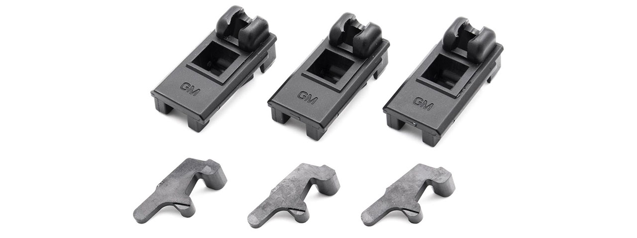 Guns Modify EVO High Tenacity Magazine Lip Set for GM/HA/Tokyo Marui M4 MWS GBBR - (Black) Guns Modify EVO High Tenacity Magazine Lip Set for GM/HA/Tokyo Marui M4 MWS GBBR - (Black)