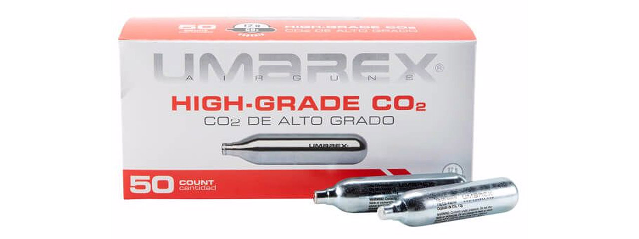 UMAREX 12G CO2 Canisters - 50 Pack