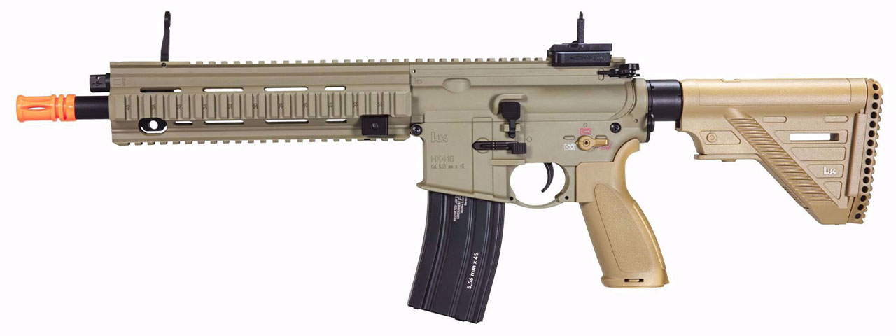 Heckler and Koch HK416 A5 Competition Gen 2 EyeTrace AEG Airsoft Rifle - (Desert Tan)