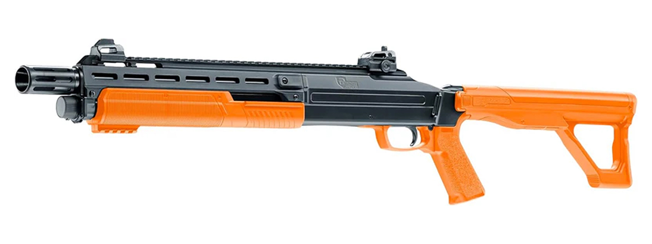 Umarex T4E HDX Less-Lethal Home-Defense Shotgun .68 Caliber CO2 Shotgun - (Black/Orange)