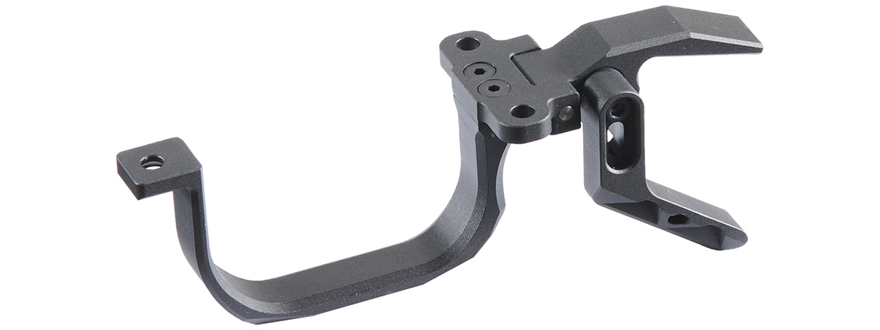 ITP SAIGA-12 / AK Style Airsoft Trigger Guard w/ Extended Mag Release - (Black)