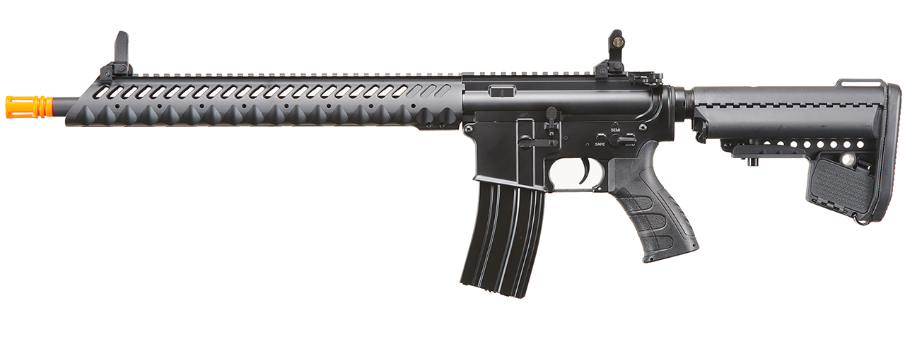 Atlas Custom Works 14.5" Diamond Head Style M4 AEG (Color: Black)