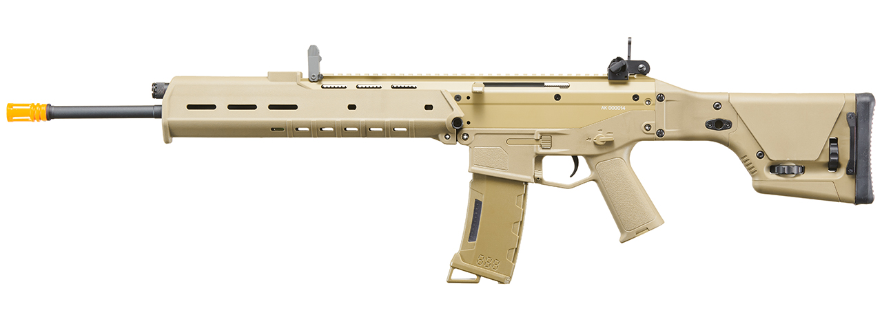 Atlas Custom Works Masada DMR Polymer AEG w/ Integrated Cheek Riser - TAN