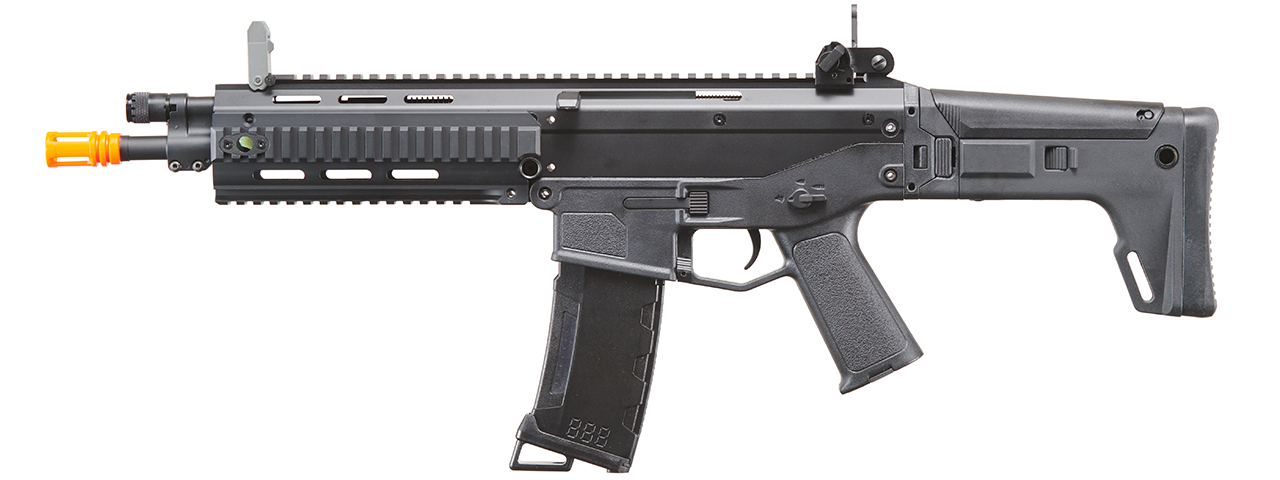 Atlas Custom Works Masada Polymer CQB AEG w/ Side-Folding Stock - BLACK