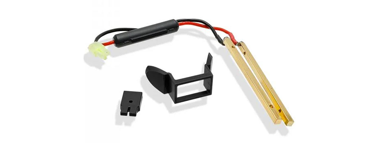 Prometheus Next Generation M4 SOPMOD Stock Conversion Terminal Connector for Tokyo Marui AEG Rifles Prometheus Next Generation M4 SOPMOD Stock Conversion Terminal Connector for Tokyo Marui AEG Rifles