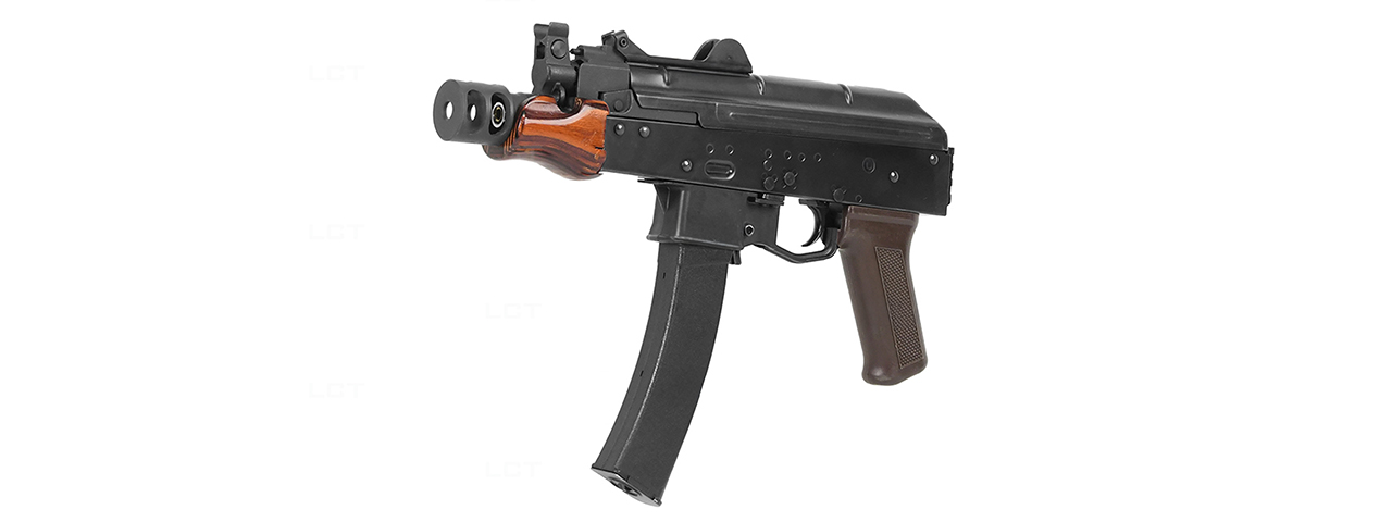 LCT AK-MOE AEG Airsoft SMG - (Black)