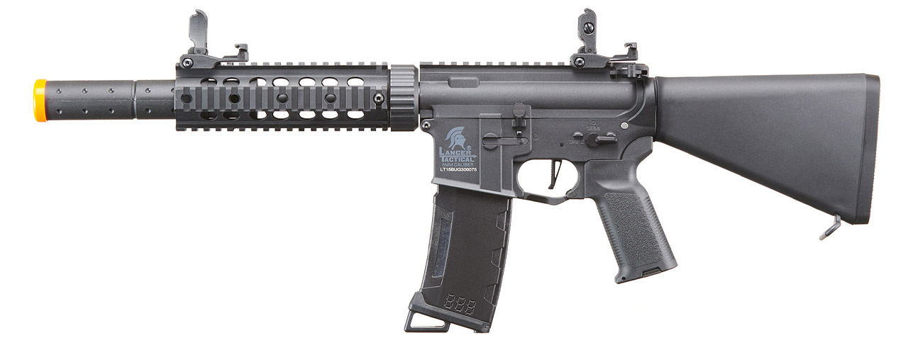 Lancer Tactical Gen 3 Nylon Polymer M4 SD Airsoft AEG Rifle w/ Stubby Stock (Color: Black)