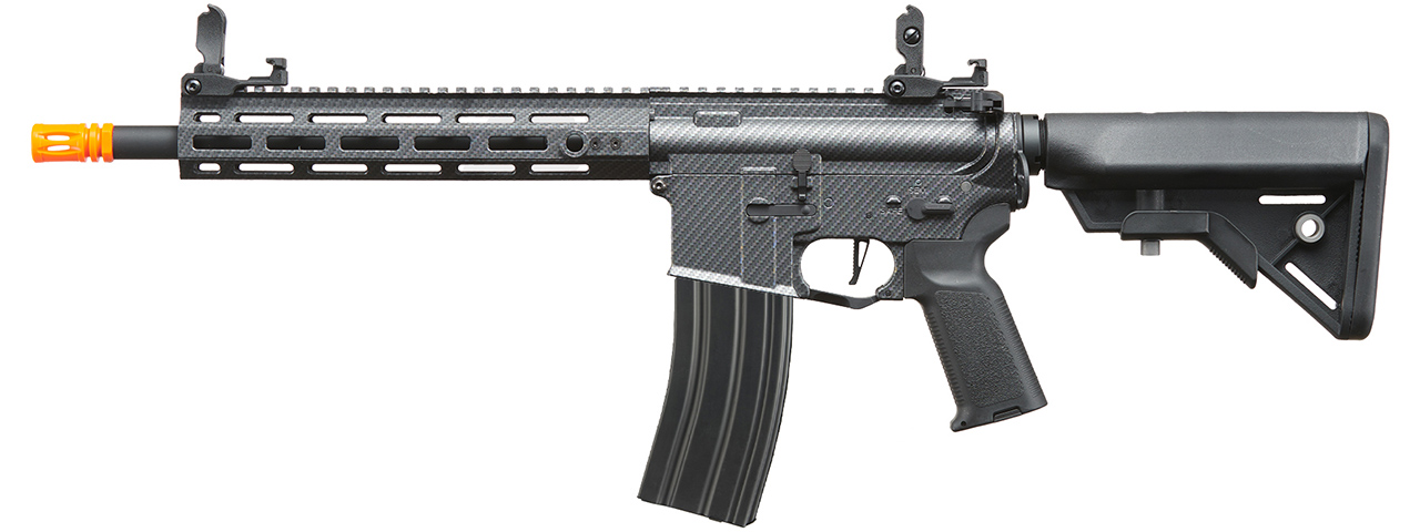 Lancer Tactical Gen 3 Hellion M-LOK 10" Airsoft M4 AEG (Black/Carbon)