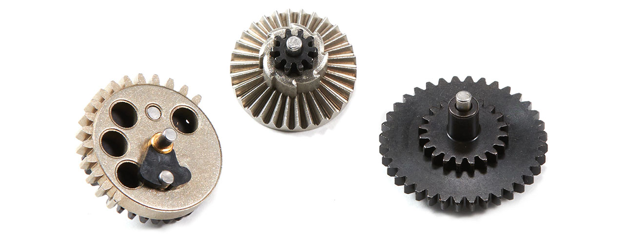 Lancer Tactical 16:1 High Speed Reinforced Steel Gear Set for AEG Airsoft Rifles