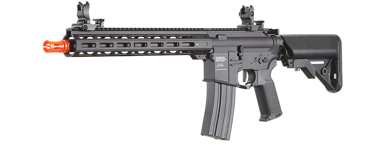 Lancer Tactical Viking 13" M-LOK Proline Series M4 Airsoft Rifle w/ Crane Stock (Color: Black) Lancer Tactical Viking 13" M-LOK Proline Series M4 Airsoft Rifle w/ Crane Stock (Color: Black)