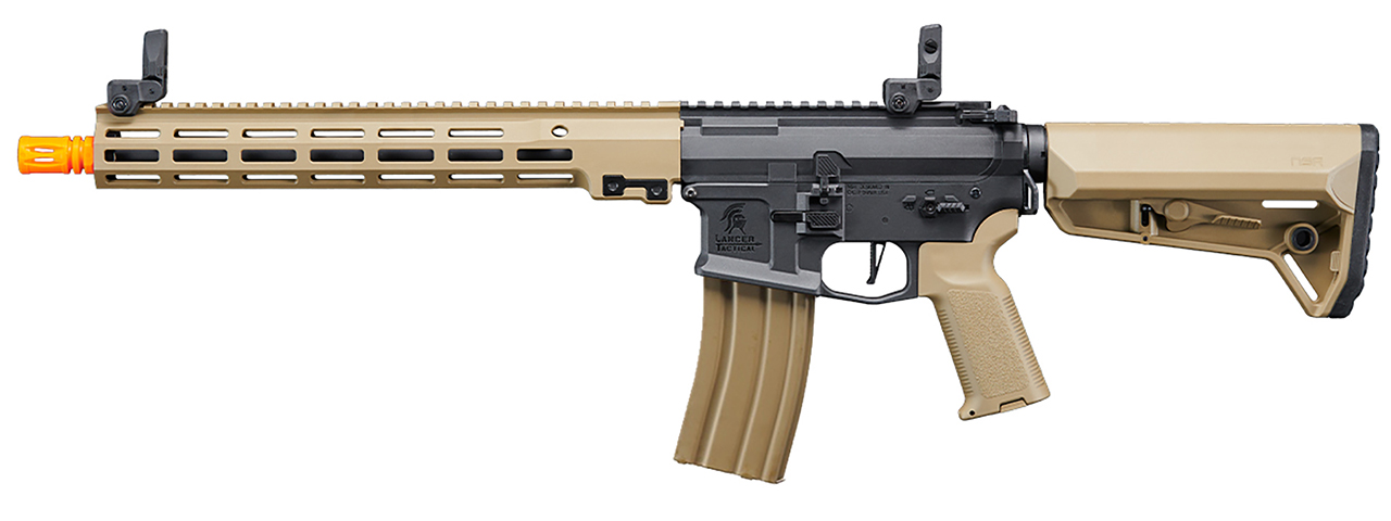 Lancer Tactical Gen 2 Stalker 13" M4 AEG Airsoft Rifle (Black/Tan)