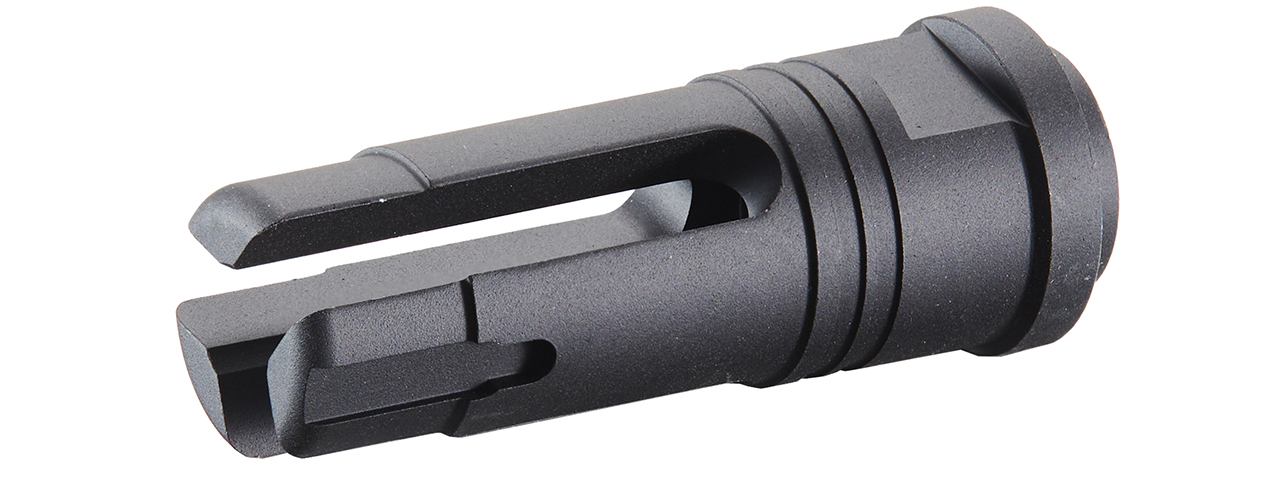 Lancer Tactical Flash Hider for LT-M4 Series Rifles 14mm CCW Threaded - (Black)