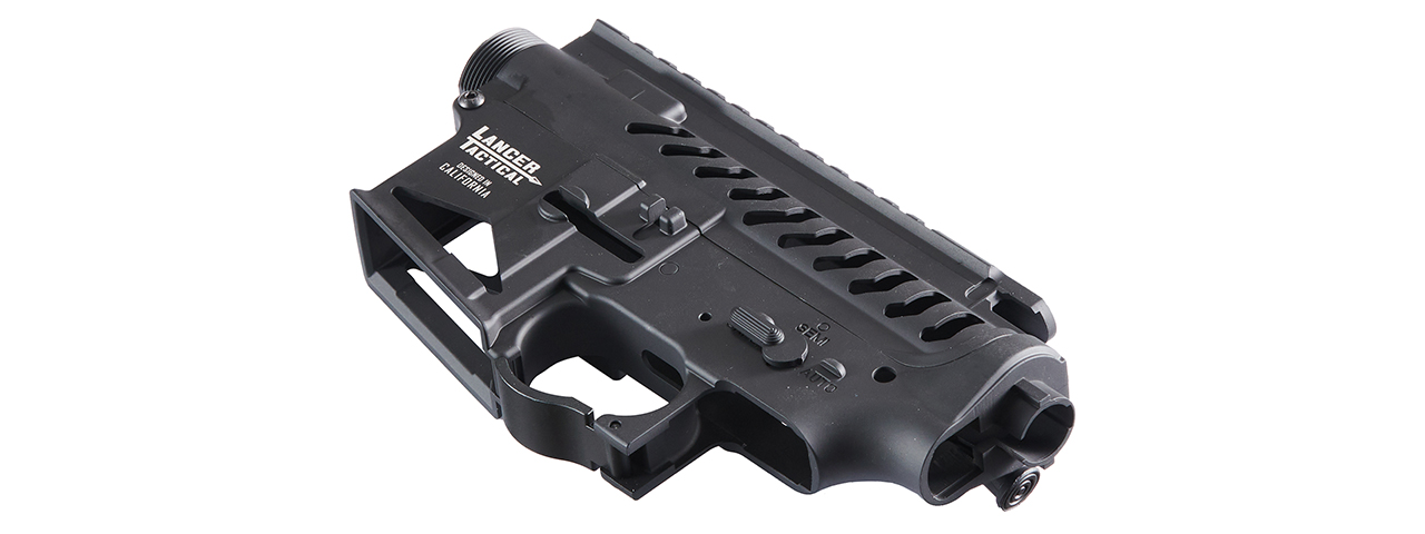 Lancer Tactical M4 AEG Full Metal Upper and Lower Receiver (Color: Black)