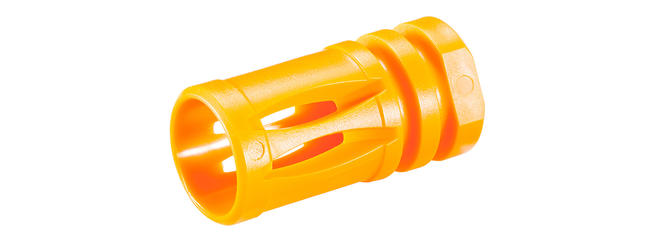 Lancer Tactical M4 AEG Flash Hider - (Orange)