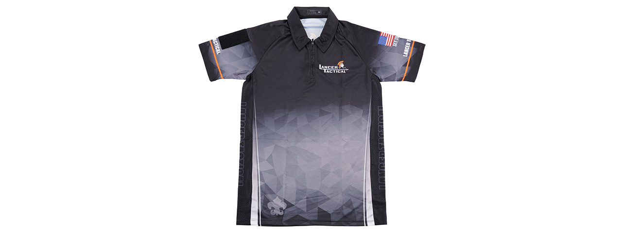 Lancer Tactical Team Staff Shirt w/ Removable Sleeves - (Black/XXL)