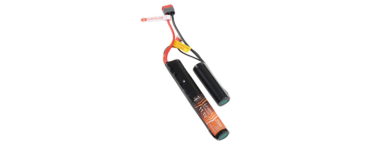 Lancer Tactical 11.1V 2500mAh 20C Nunchuck Li-Ion Battery (Deans Connector)