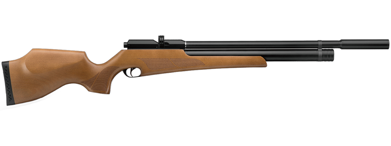 SnowPeak M16 PCP 5.5mm Caliber Air Gun - (Black/Wood)