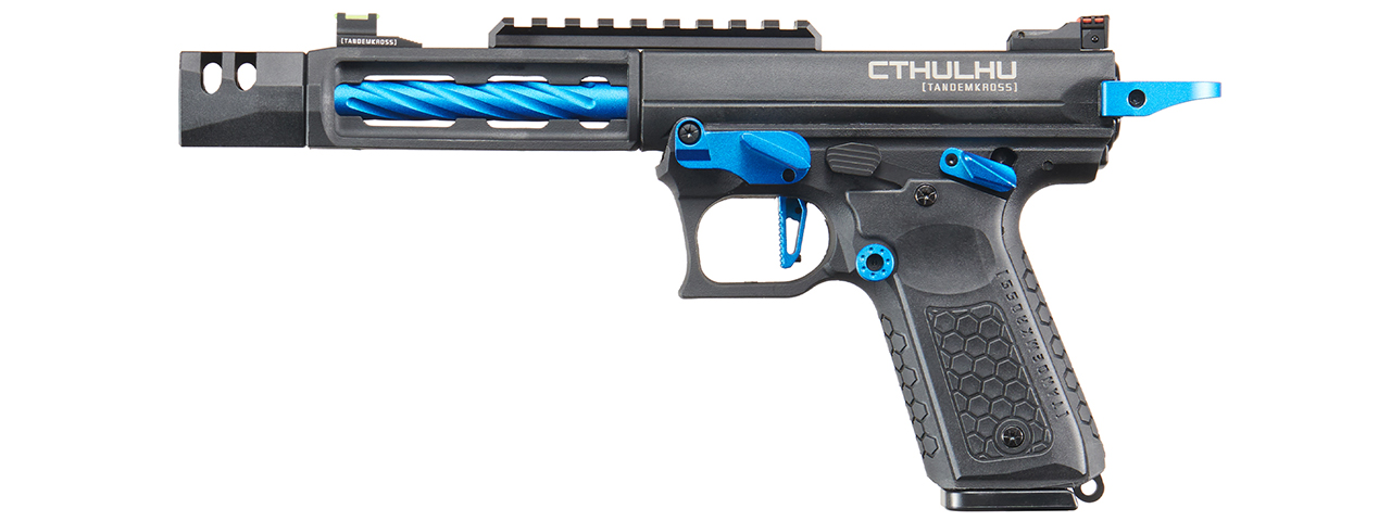 Lancer Tactical x Tandemkross CTHULHU Gas Blow Back Pistol - (Blue)