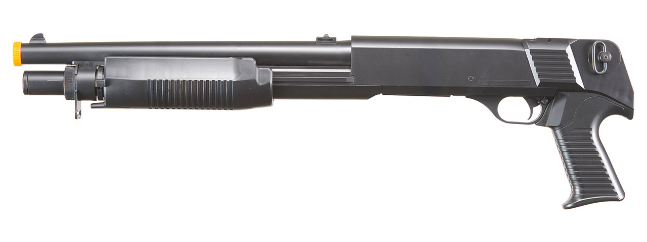 UKARMS M183A1 Spring Shotgun w/ 4 Bullet Shells, Pistol Grip