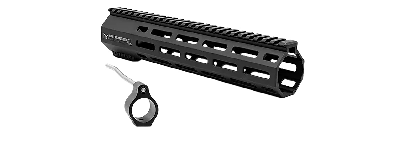 PTS Griffin Armament SR M-LOK 10.5" Handguard - (Black)