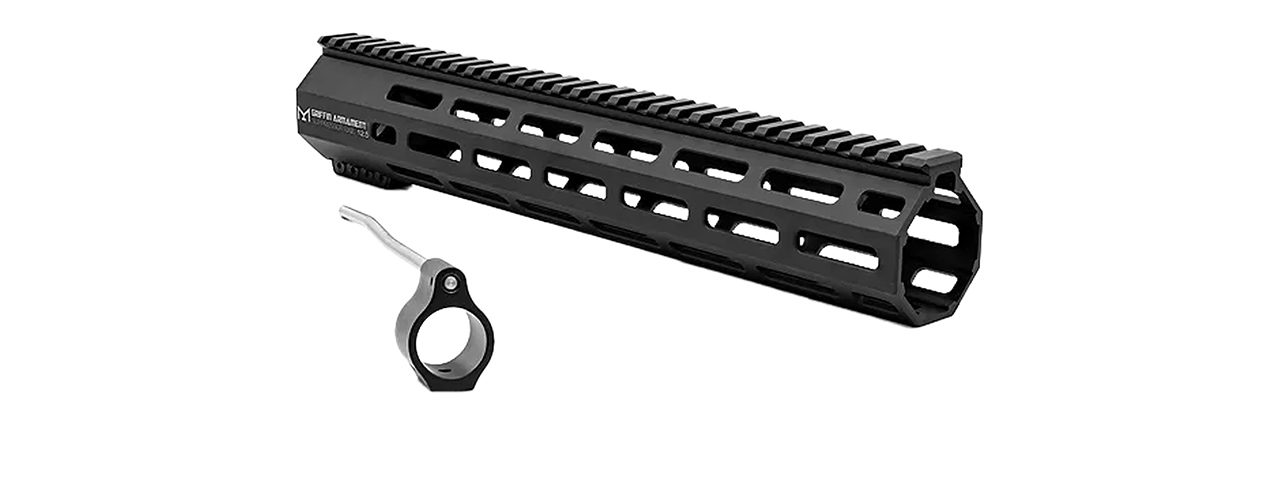 PTS Griffin Armament SR M-LOK 12" Handguard - (Black)