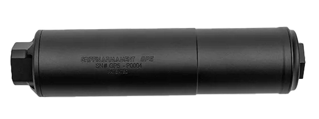 PTS Griffin Armament GP5 Direct Thread Suppressor - (Black)